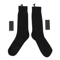 winter washable electric heated socks foot warmer thermal stockings unisex heating warm socks for winter