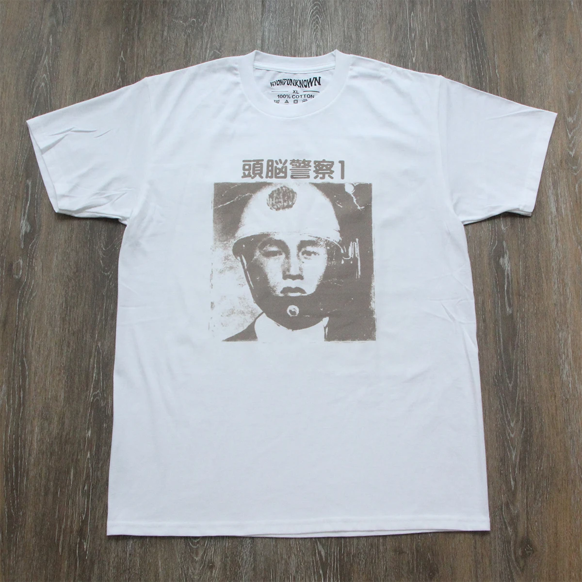 Футболка Zuno Keisatsu полиция мозга японский панк фолк-рок ДНК Фрэнк Заппа футболки |