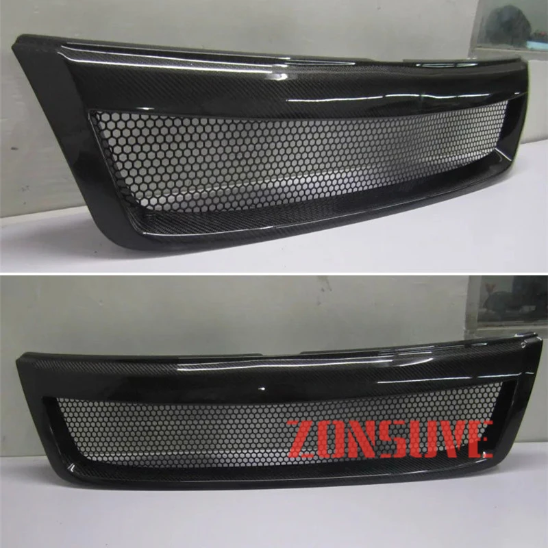 Use For Subaru Forester 2009-2012 Year Carbon Fibre Refitt Front Center Racing Grille Cover Accessorie Body Kit Zonsuve | Автомобили и