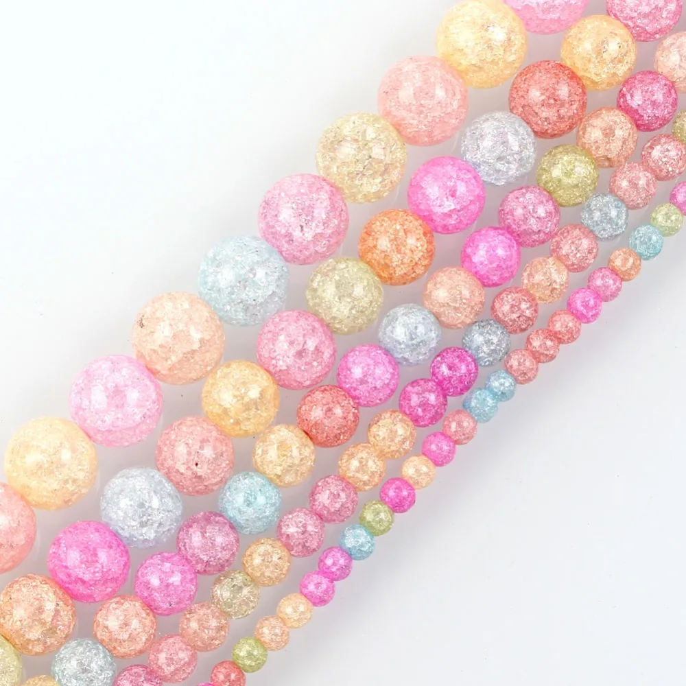 15 &quotкруглые хрустальные бусины с кристаллами покрытые светлым цветом свободные