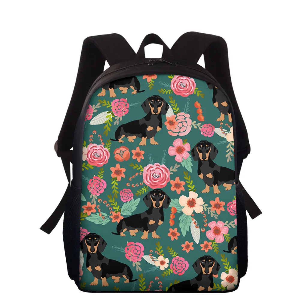 

Fashion Dachshund Dog School Bags for Girls Backpack for Children Kids Book Bag Kindergarten Satchel Schoolbag Rucksack 2021