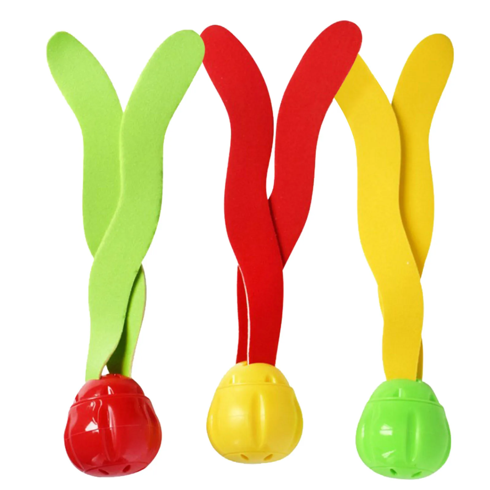

Beach Toys 3PCS Diving Ball Streamers Swimming Pool Toys Underwater Games Training juguetes playa Baby Adult Toys 2021 New