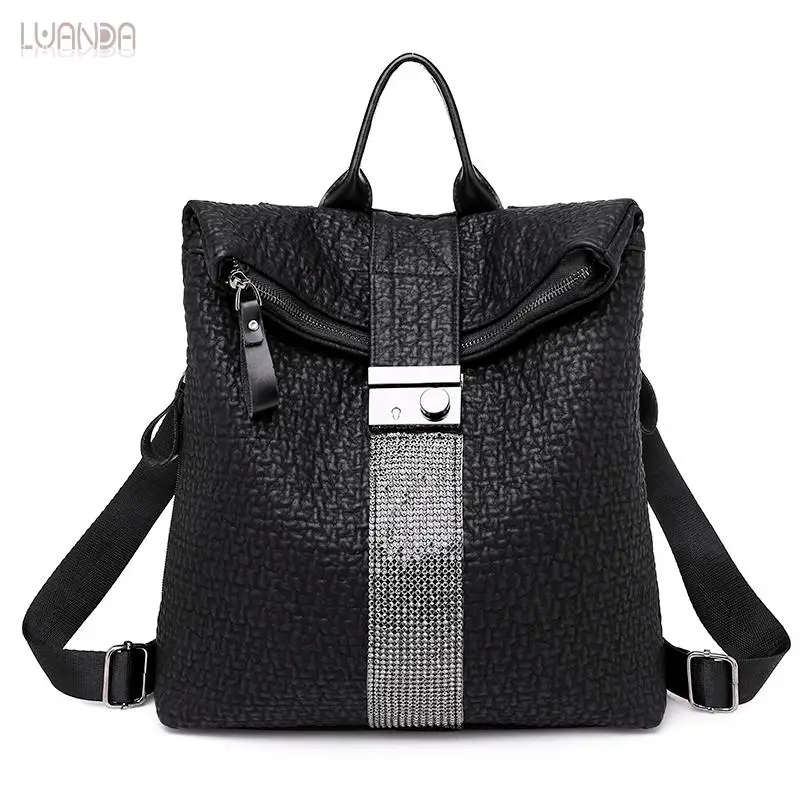 Женский рюкзак модный из искусственной кожи высокого качества для девочек