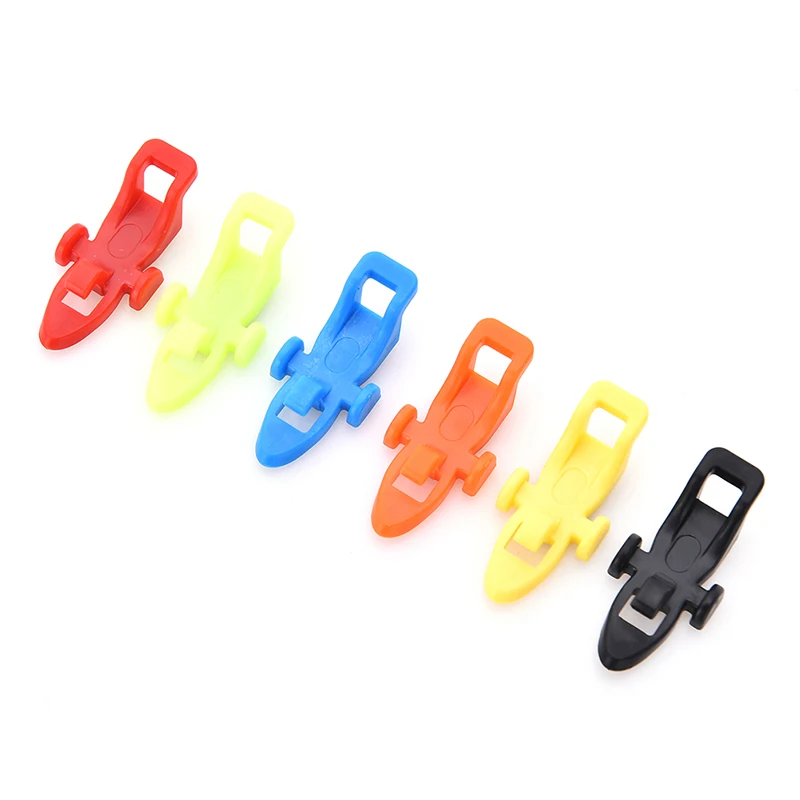 

3 Pcs Fishing Hook Keepers Fishing Rod Lure Bait Safety Holder Plastic Hanger Fish Tackle Gadgets Accessories 6 Colors