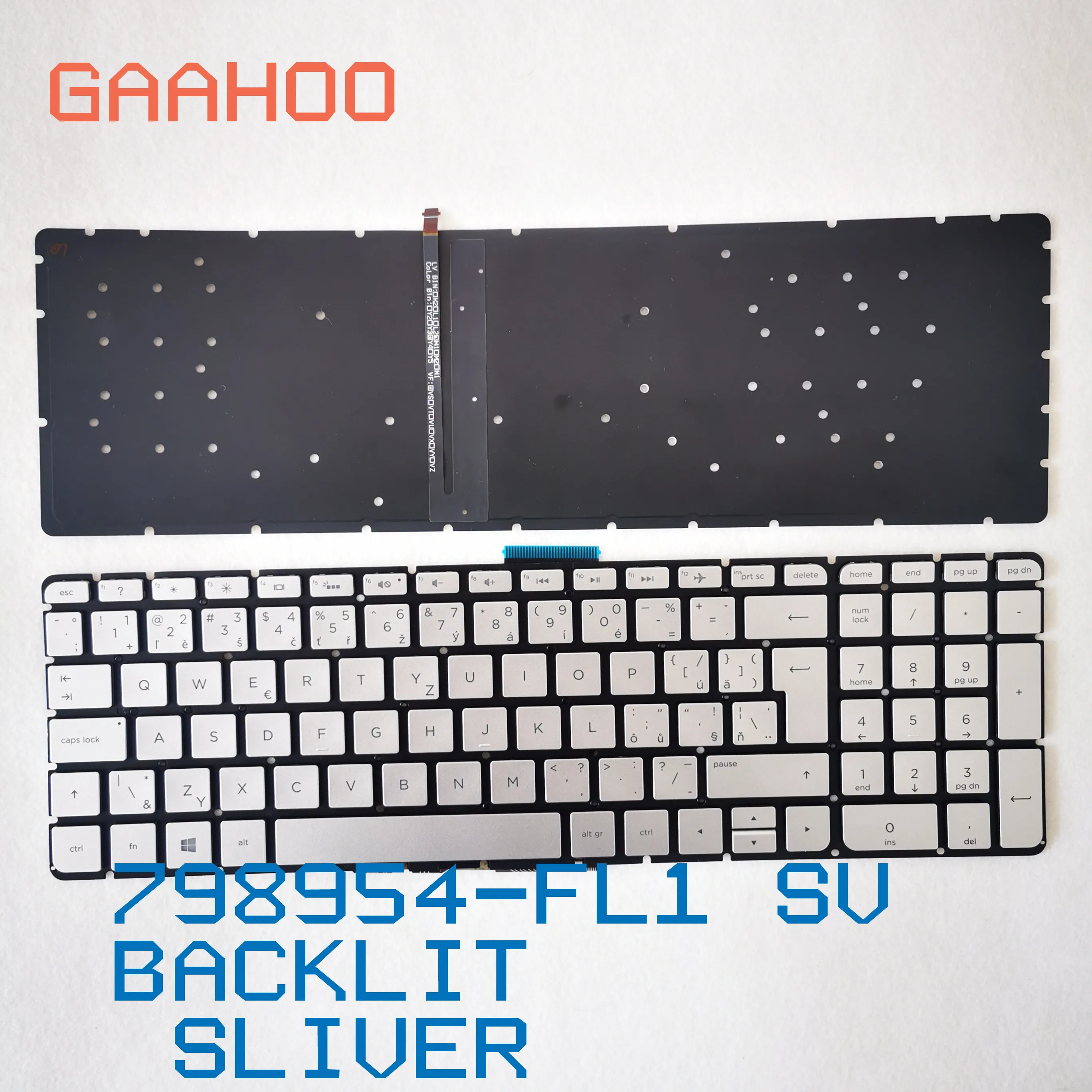 CS CZ \ SK новая Оригинальная клавиатура для ноутбука HP Pavilion 15-AB 15-AK 15z-ab100 15z-ab 15AK 15ab с