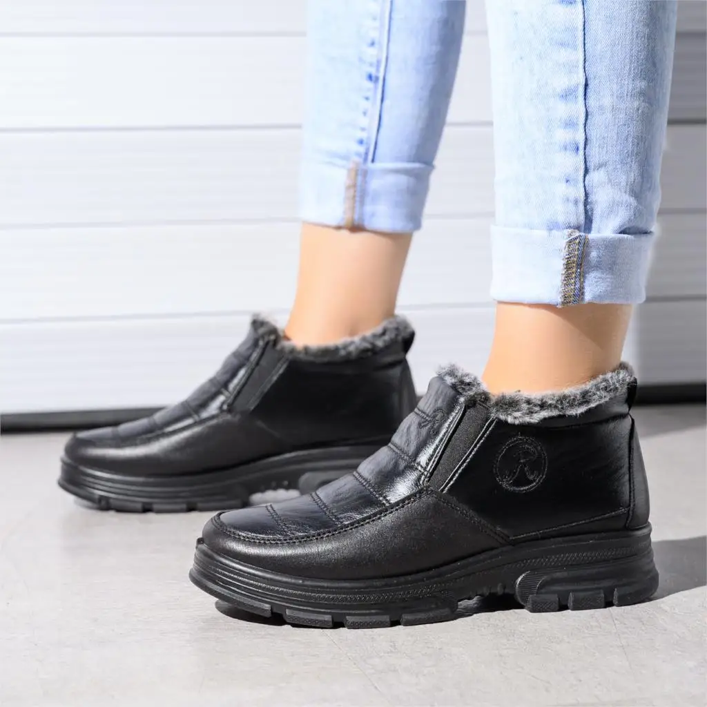 Лидер продаж Обувь на меху снежную погоду Boots2020 зимняя обувь дамские туфли из PU