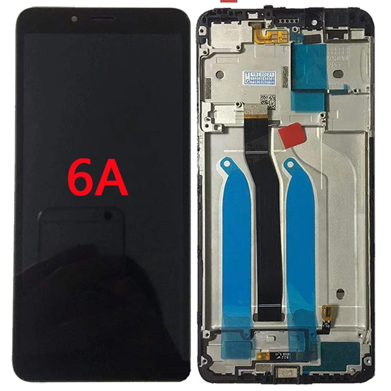 ЖК дисплей AAA качества 6A для Xiaomi Redmi 6 сенсорный экран с рамкой дигитайзер в сборе