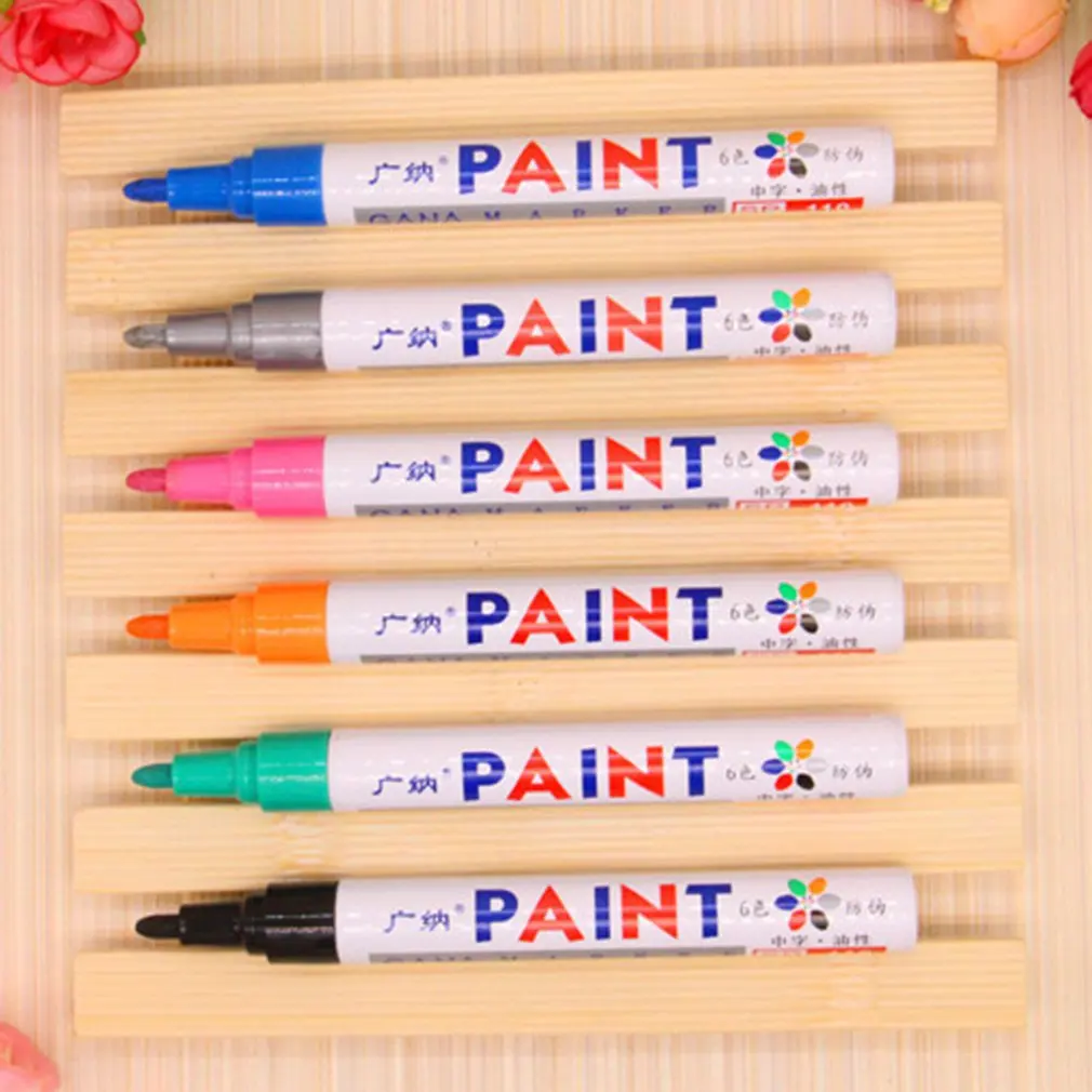 12 видов цветов/комплект Краски маркер для белой доски Водонепроницаемый