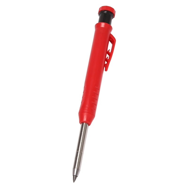 Solid Carpenter Pencils With 18 Refills Woodworking Tools Deep Hole Pen Marking Tool For Architects | Инструменты