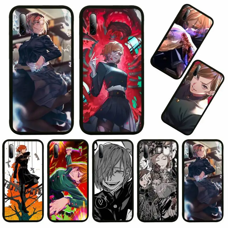

Kugisaki Nobara Phone Case For Huawei P9 P10 P20 P30 P40 Novi Lite Pro Smart Cover