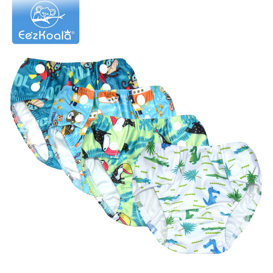 Eezkoala Waterproof Swim Diaper Swim Nappies Reusable Cloth Diaper Cloth Nappies Cloth nappy Made from tpu laminiated, PUL fabri