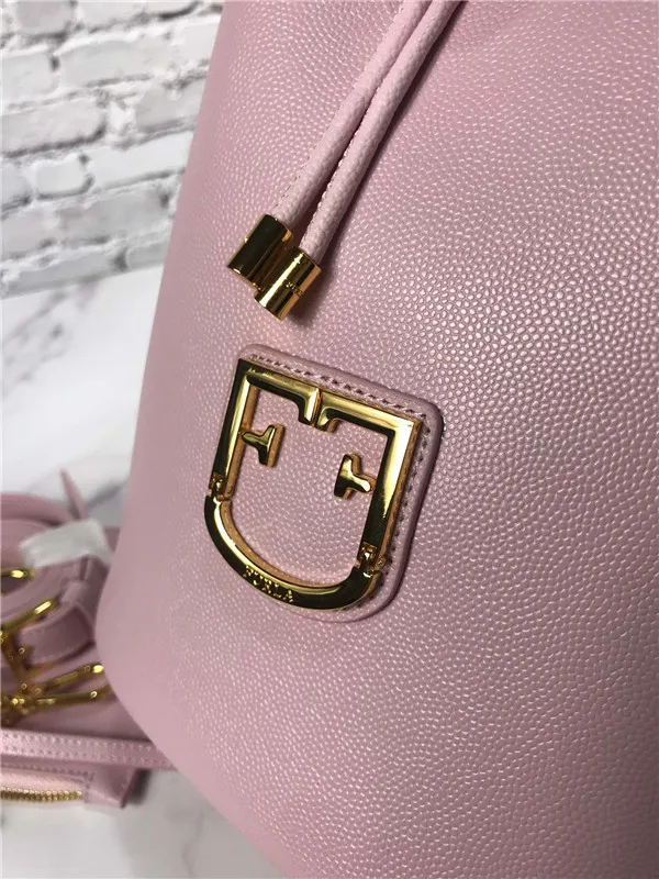 Весна/Лето Новое поступление Оригинальные женские сумки FURLA, высокое качество, маленькие размеры, сумки розового цвета, размер 24 см* 22 см* 16 см