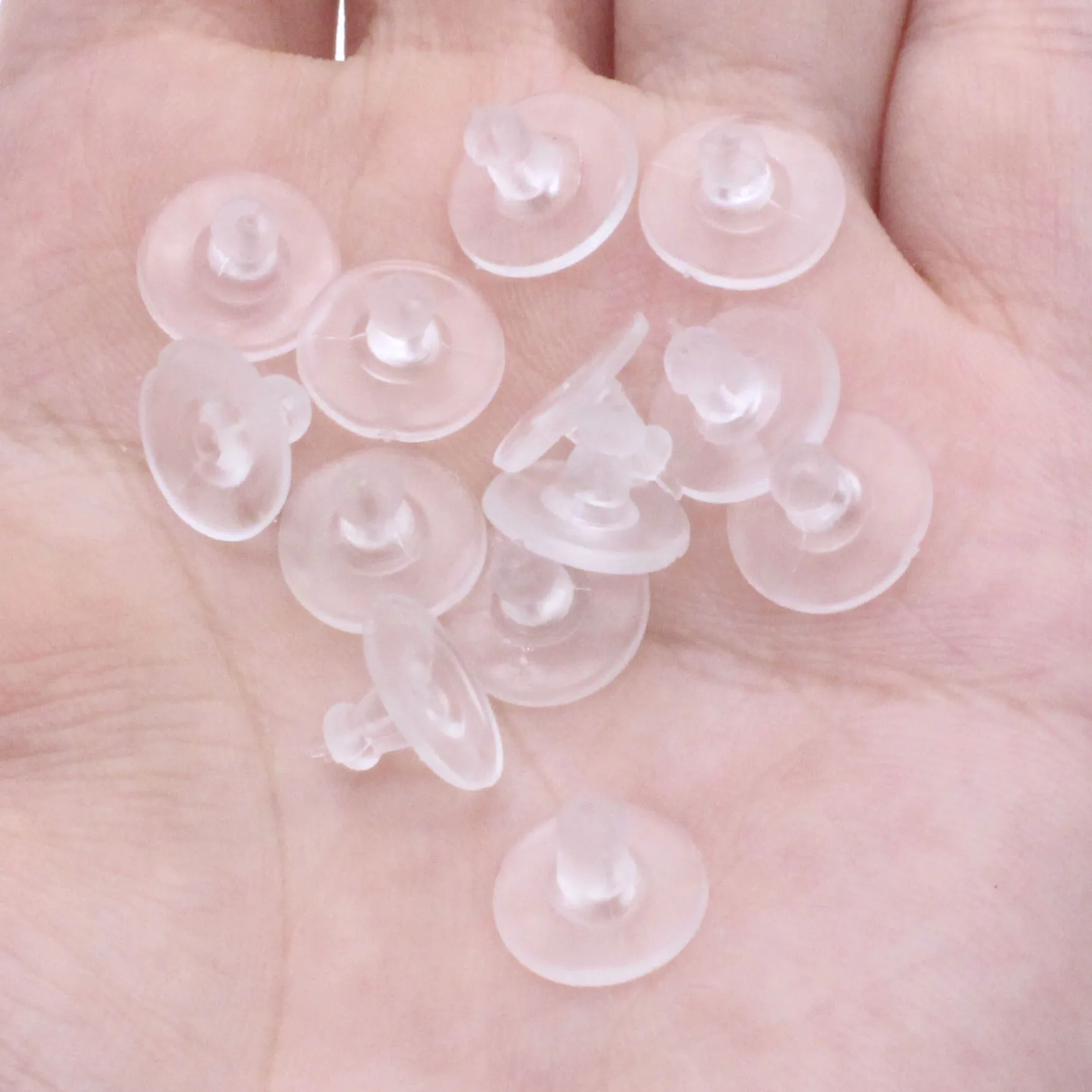 100 шт., задние Заглушки для сережек-гвоздиков