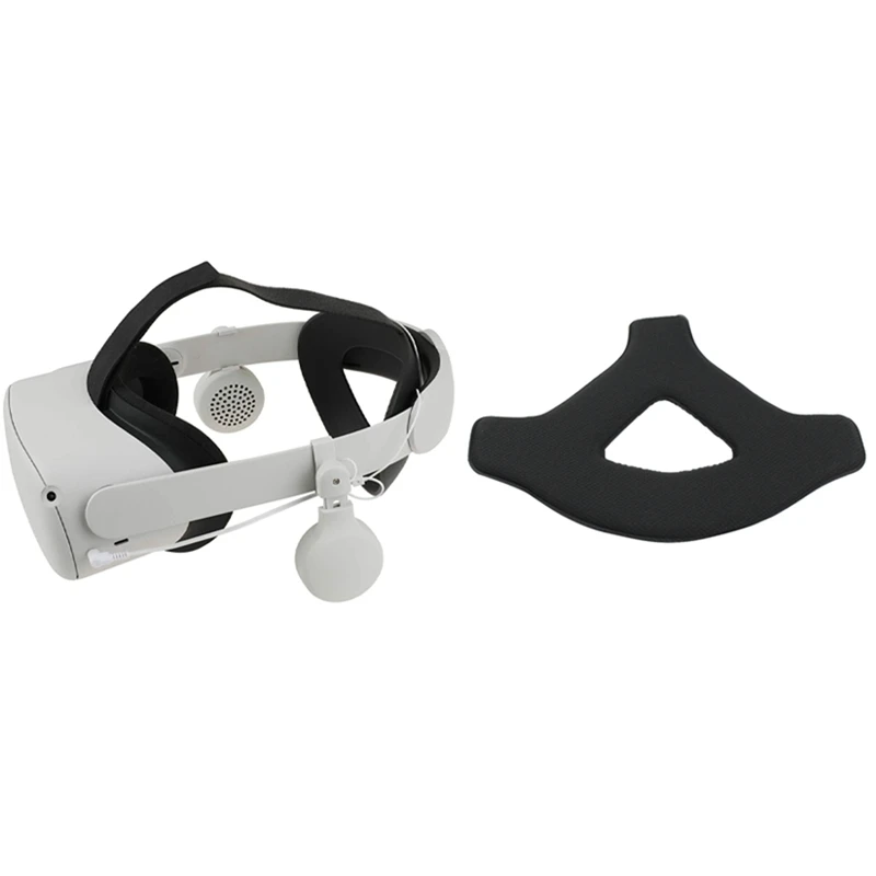 

FULL-VR улучшение звука на наушниках с удобным нескользящим ремешком для головы мягкая подушка для Oculus Quest 2