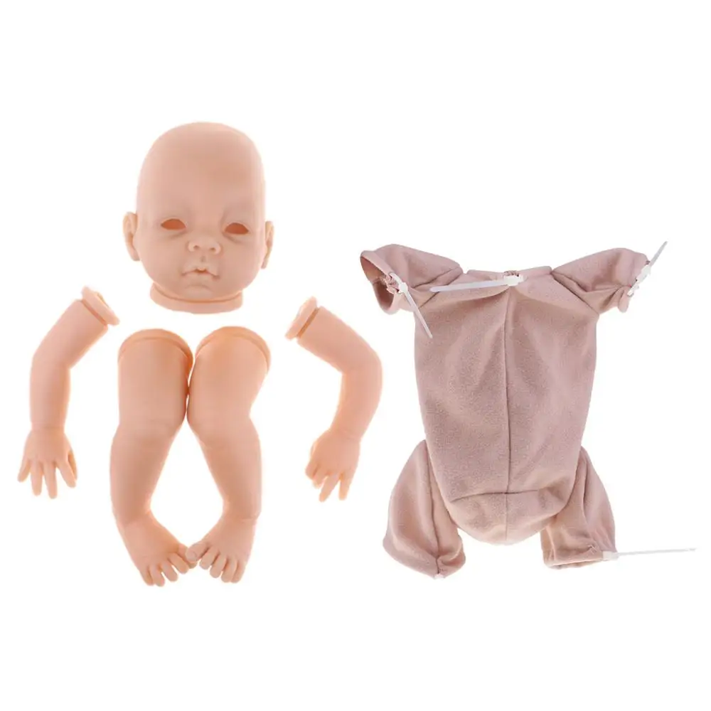 Отличный DIY ручной работы настоящая жизнь неокрашенные 22 дюймовые Reborn комплекты