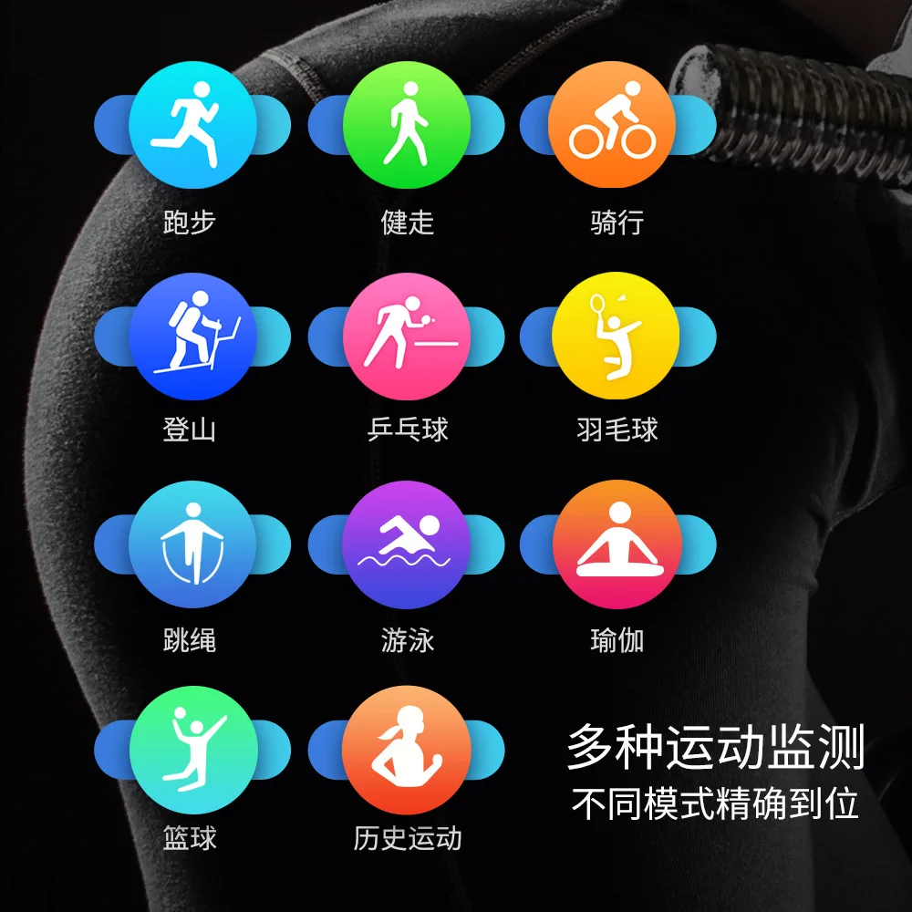 

Micro-Wear L15 Monitoring Heart Rate ECG 7-Day Endurance Waterproof Smart Watch luxury brand dress watch women