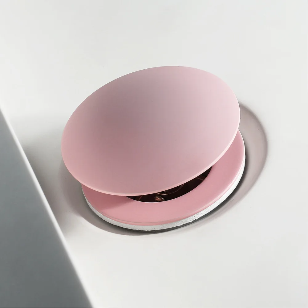 Латунь Всплывающие Слив с переливом Ванная комната раковина отходов бассейна