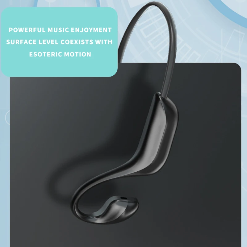 Беспроводная Bluetooth 5 0 гарнитура с ушным крючком для подключения спортивная Гарнитура сенсорная