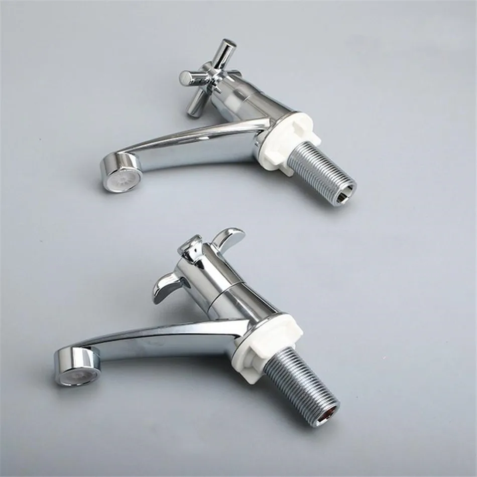 Стиральная машина Инженерная пластиковая катушка холодной воды ванной краны Открытый быстрое открытие ABS покрытие бассейна сад один кран