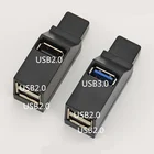 Качественный USB-ридер, концентратор, адаптер, удлинитель, мини F, 3 порта для ПК, ноутбука, Macbook мобильный телефон, высокоскоростной U-дисковый ридер, подключи и работай