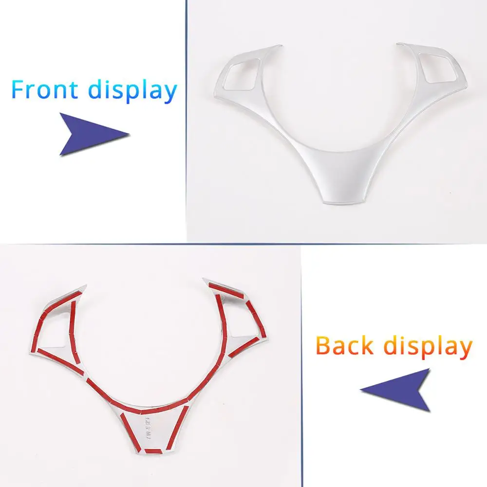 Украшение на руль автомобиля из АБС-пластика В Хромированном стиле отделка рамы