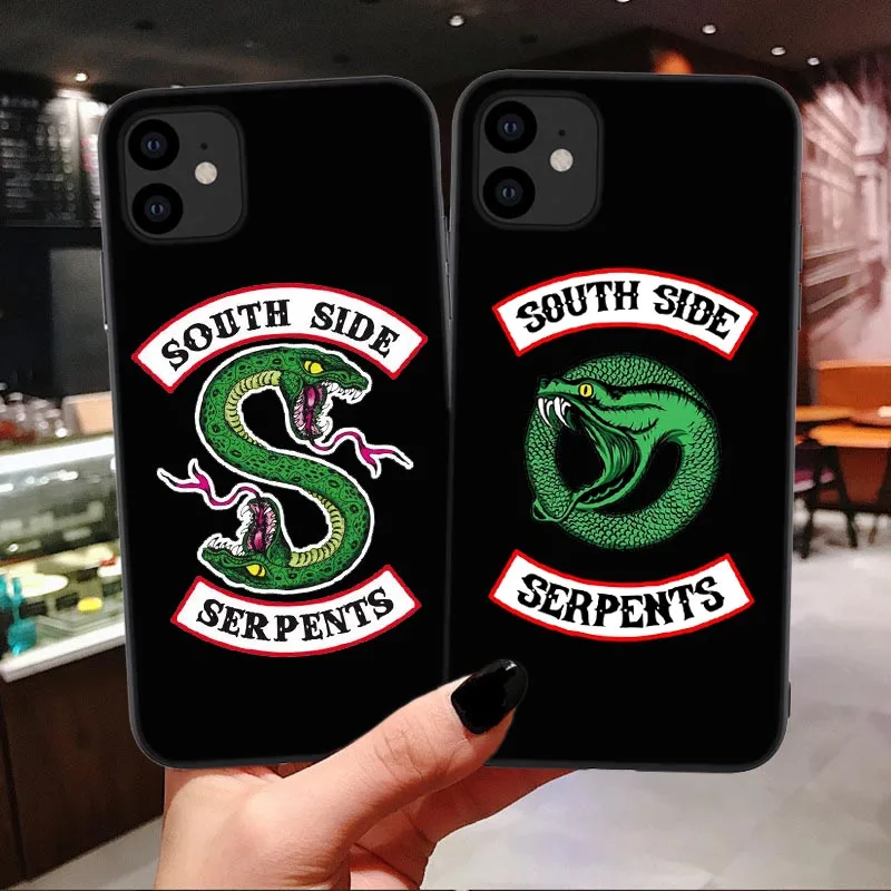 Силиконовый чехол American TV Riverdale для iphone 11 Pro Max South Side Serpents iPhone 6 6S 7 8 Plus X XS MAX XR |