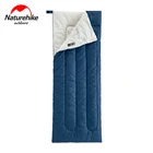Ультралегкий прямоугольный компактный спальный мешок Naturehike, хлопковый водонепроницаемый однолетний, для отдыха на открытом воздухе и походов