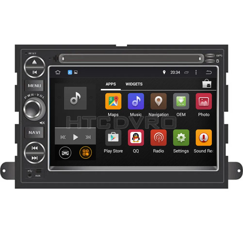 Автомобильный DVD GPS YMODVHT 7 дюймов Android 9 0 1 для Ford