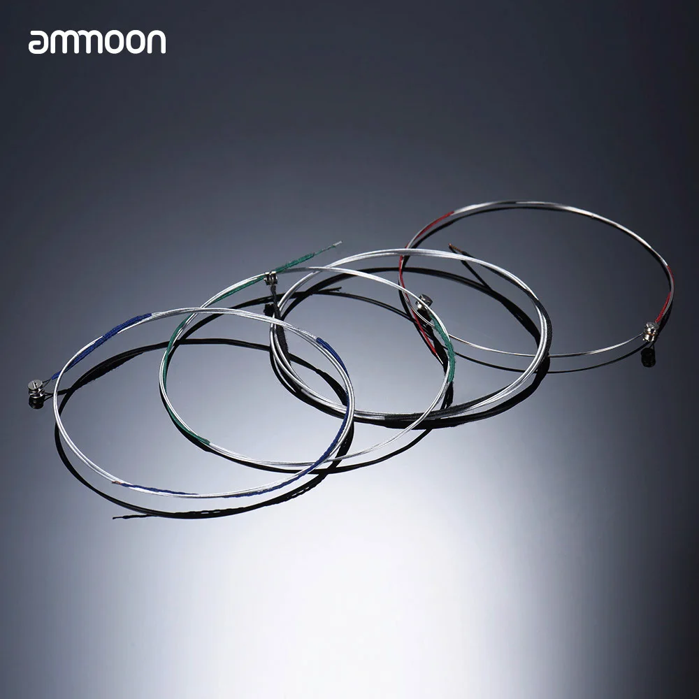 Полный комплект высококачественных струн для скрипки ammoon размер 1/2 и 1/4 струны