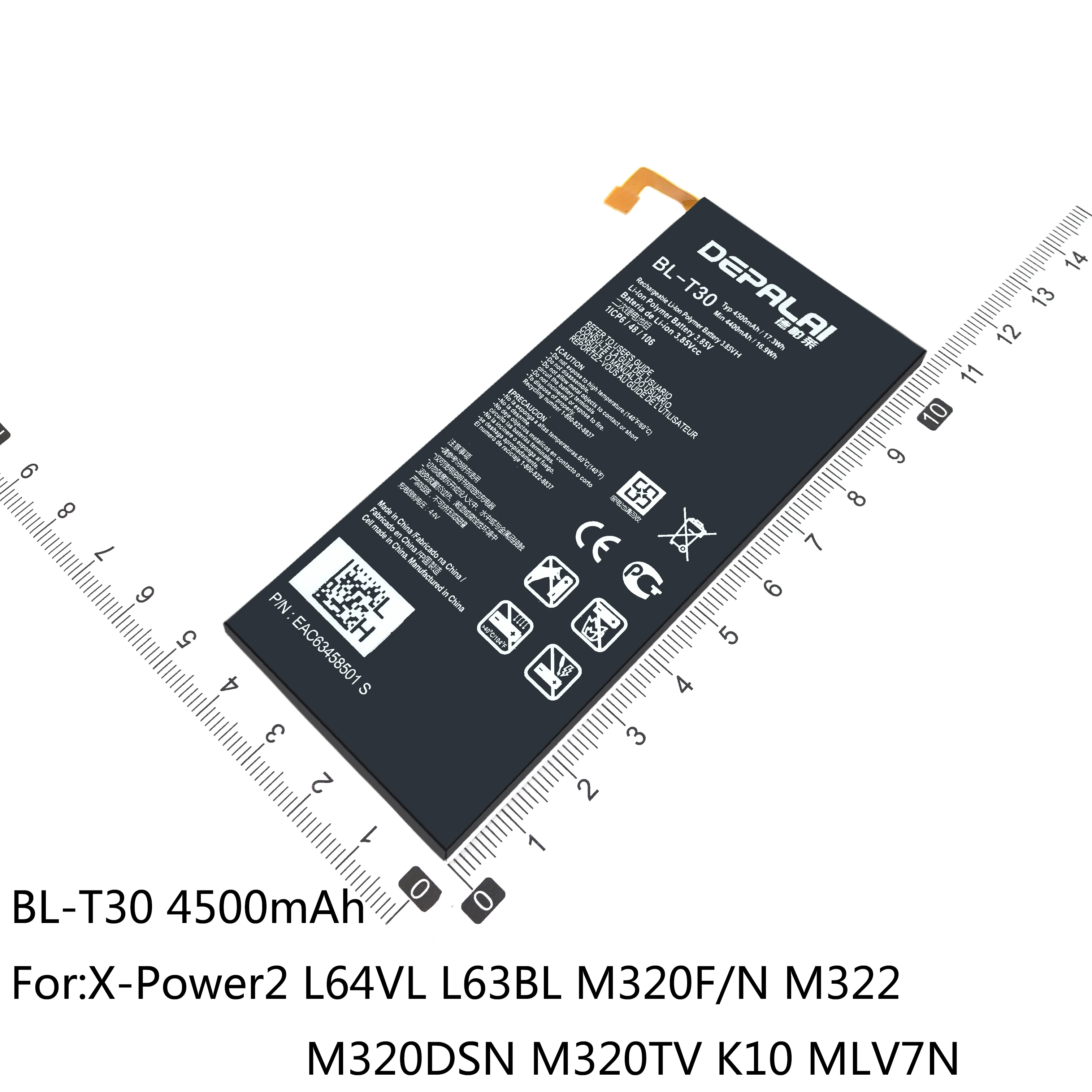 BL T22 T23 T24 T30 Батарея для LG Zero H650 H740 F620 LS675 X Cam K580 F690 Мощность 2 K220 L64VL L63BL M320F M322
