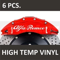 for alfa romeo premium brake caliper stickers decals 145 146 147 155 156 159 164 166 car styling