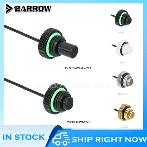 Стопорный фитинг датчика температуры Barrow, G14 ''10K (стандарт) для системы водяного охлаждения + кабель 30 см, TCWD-V1TCWDL-V1