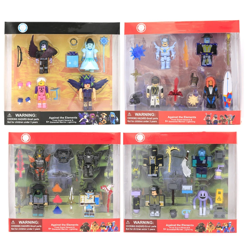 

Robloxing Flame Guard Monster Islands Mad Games Adam Archmage Arms Dealer Model Figurines Collection Figures Toys