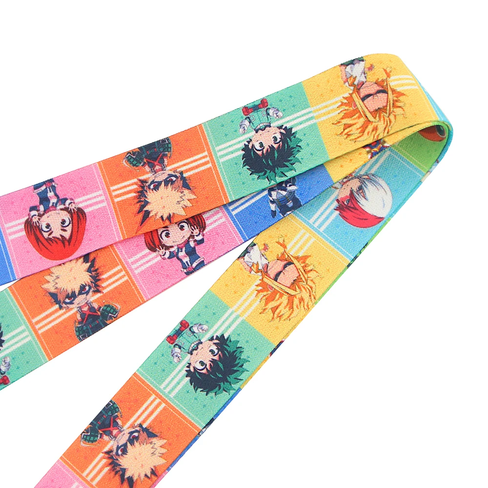 

SP749 Anime Neck Strap Lanyard for Key Chain ID Card Cell Phone Strap Rope USB Badge Holder DIY Lariat Lanyard Hanging Rope