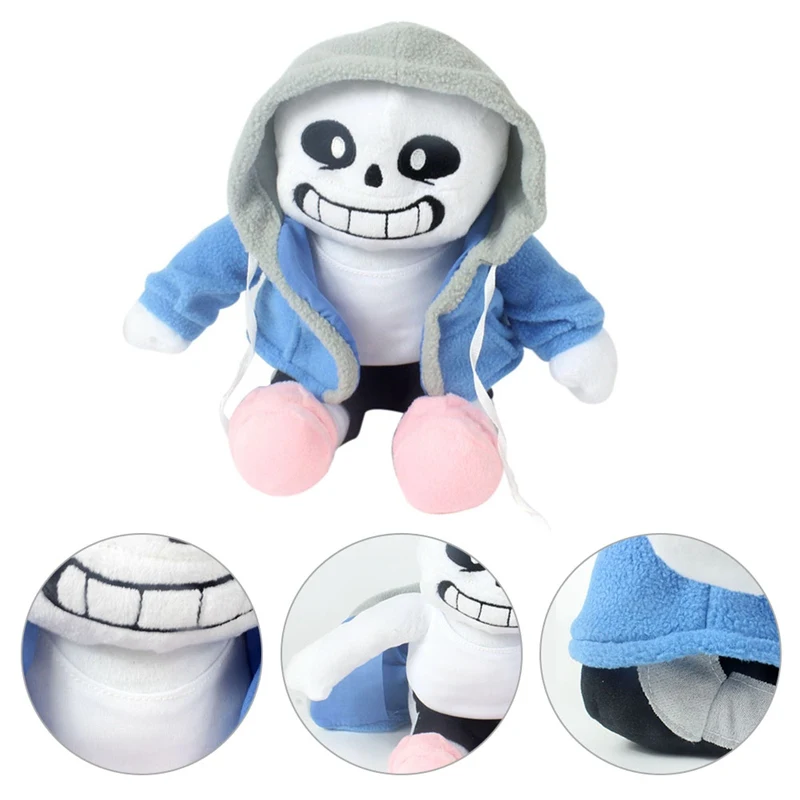 Набивные Мультяшные игрушки Undertale Sans 22 см плюшевая игрушка кукла подарок для