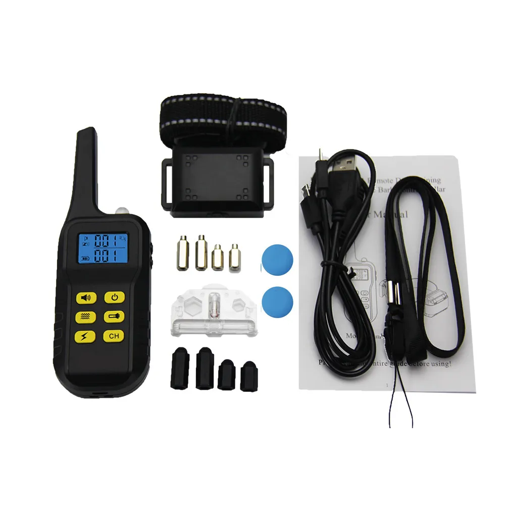 Тренировочный ошейник для собак T720 водонепроницаемый с дистанционным