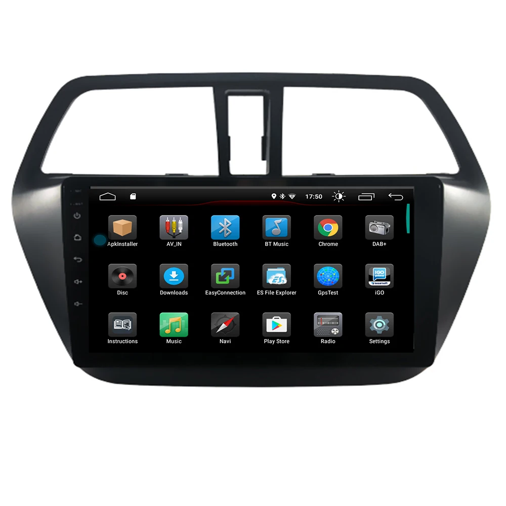 Автомобильный DVD мультимедийный плеер 9 &quot2.5D для Suzuki S CROSS SX4 2014 2019 Android 10 радио