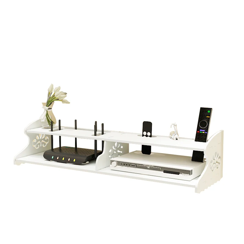 ТВ приставка подвесная настенная стойка для хранения телевизора полка