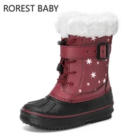kids snow boots plush warm baby toddler boots girls shoes warm fur waterproof antiskid boys ankle boots child winter shoes