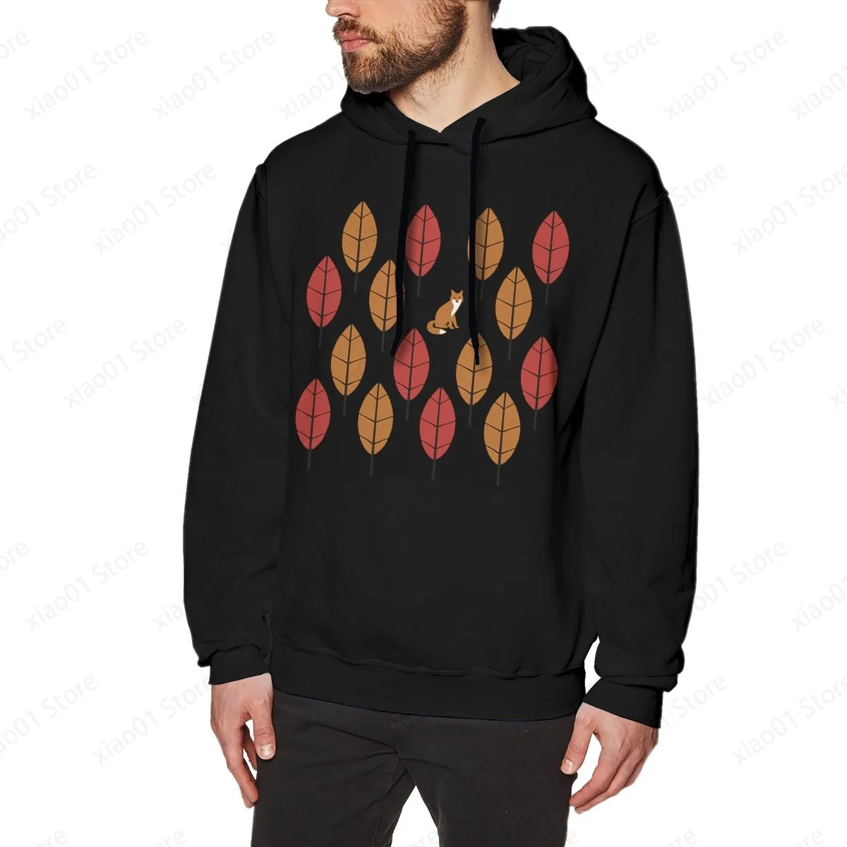 

Autumn Fox Hoodie Sweatshirts Fashion Graphics Harajuku Streetwear Hoodies