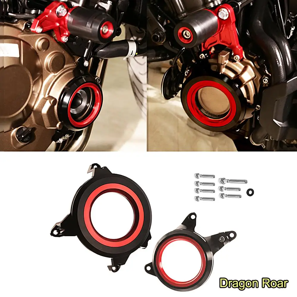 Красная Защитная крышка двигателя мотоцикла для модели CB650R CBR650R CB CBR 650R 2019-2020 |