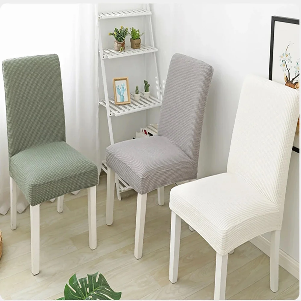 

1/2/4/6 шт жаккардовые обычный обеденный чехол для кресла спандекс эластичный чехол для кресла чехол Чехлы на кресла стрейч для свадьбы в гост...