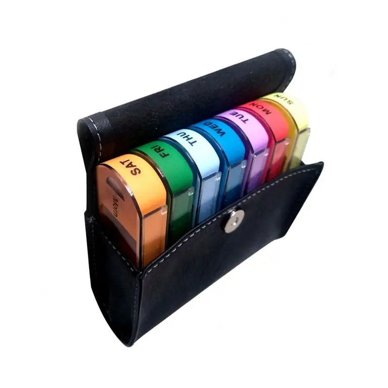 

1 PC Storage Box Durable Medicine Planner Box with Bag for Adult Kids