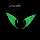 Загадочный Ангел светящиеся уши эльфа латексные уши аксессуары Хэллоуин украшение фото реквизит игрушки для взрослых и детей