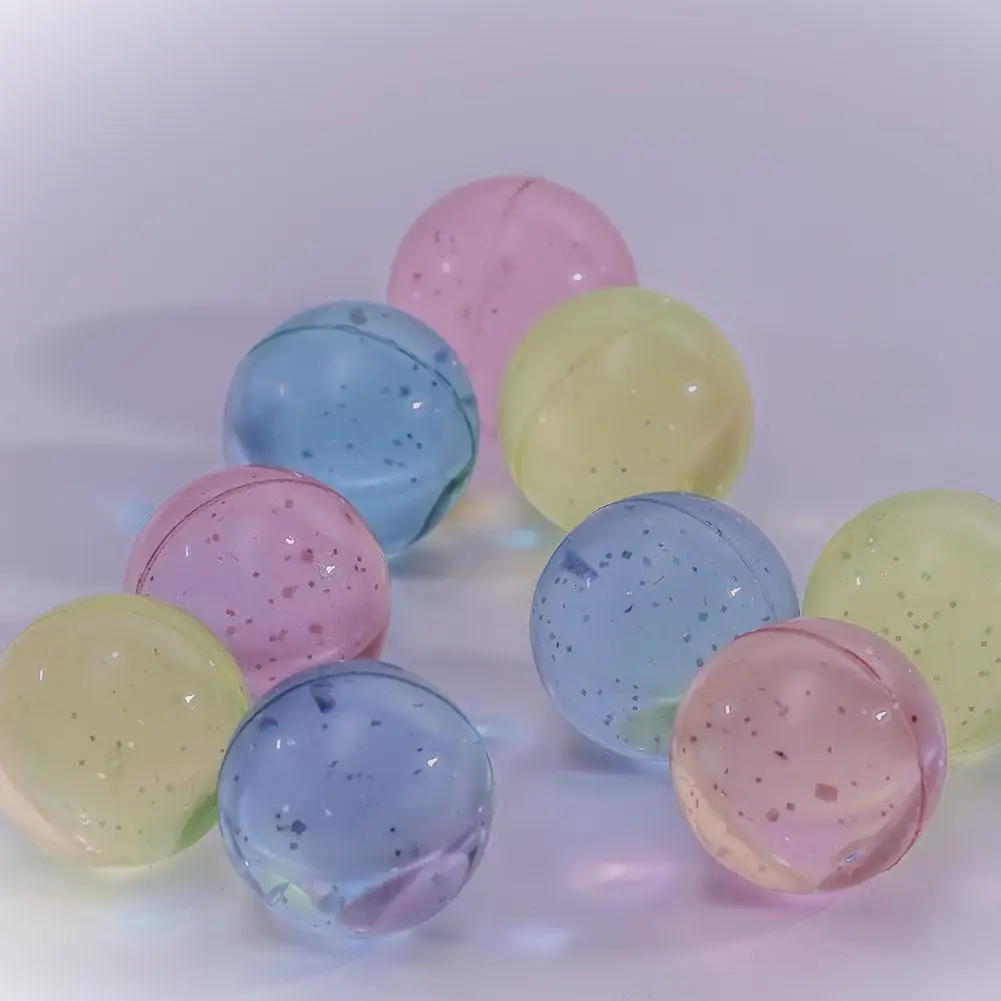Pelota de goma el&aacute;stica para saltar, juguete para rebotar para padres e hijos, colorida pelota el&aacute;stica para malabares-2