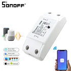 Умный переключатель Sonoff Basic, 220 В, Wi-Fi, беспроводной пульт дистанционного управления, модульсвет, таймер сделай сам, работа с Alexa, Google Home eWeLink