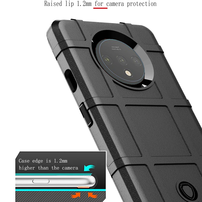 Armor Shield Case Oneplus 7T 7 Pro 6 T 6T Army Green Rugged Phone Bumper One Plus Cover |