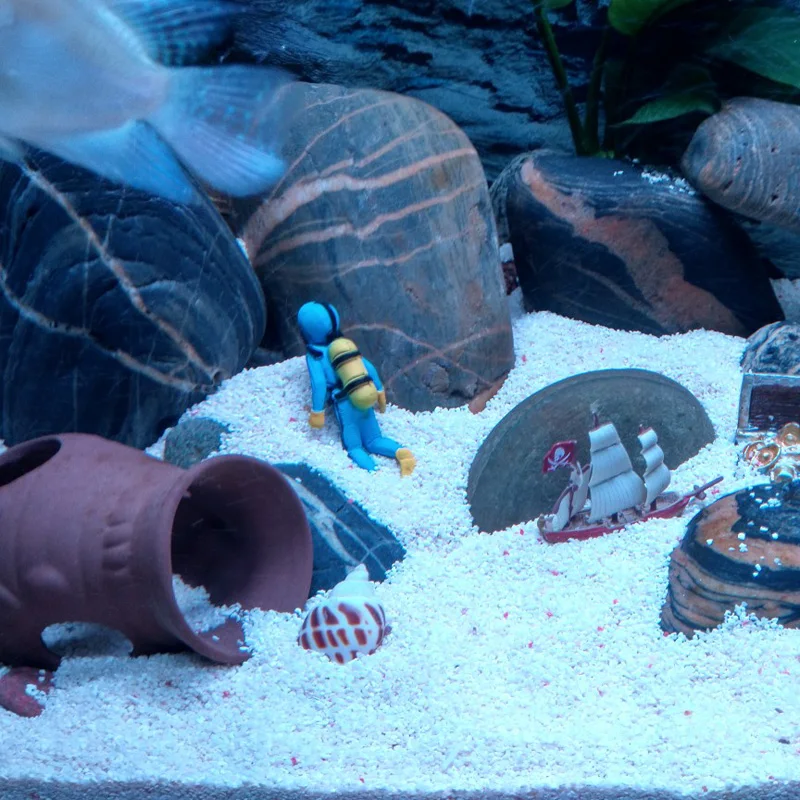 Декор для аквариума дайвера/кукольный домик/миниатюрный/милый/Сказочный Садовый