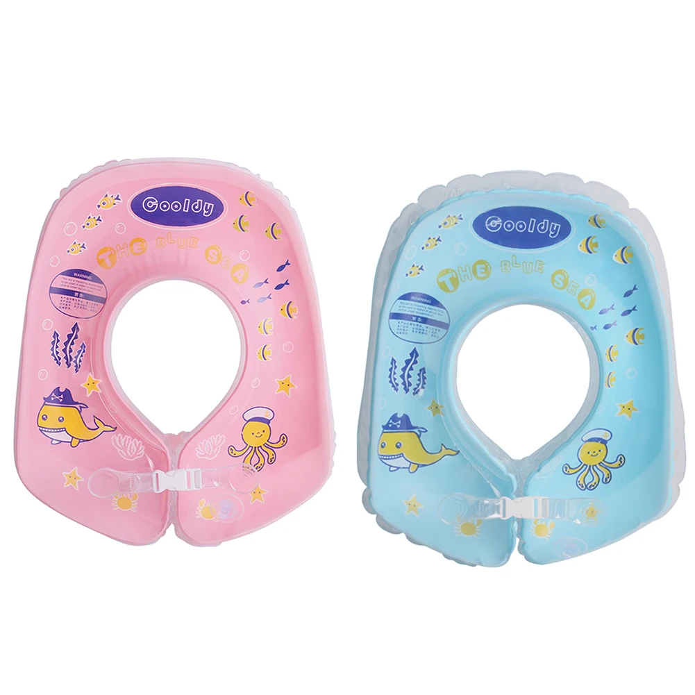 

Baby Inflatable Swimming Neck Ring Kids Bathing Toy Float Circle for Baby Children Water Play Toys Bathing Room Accessory