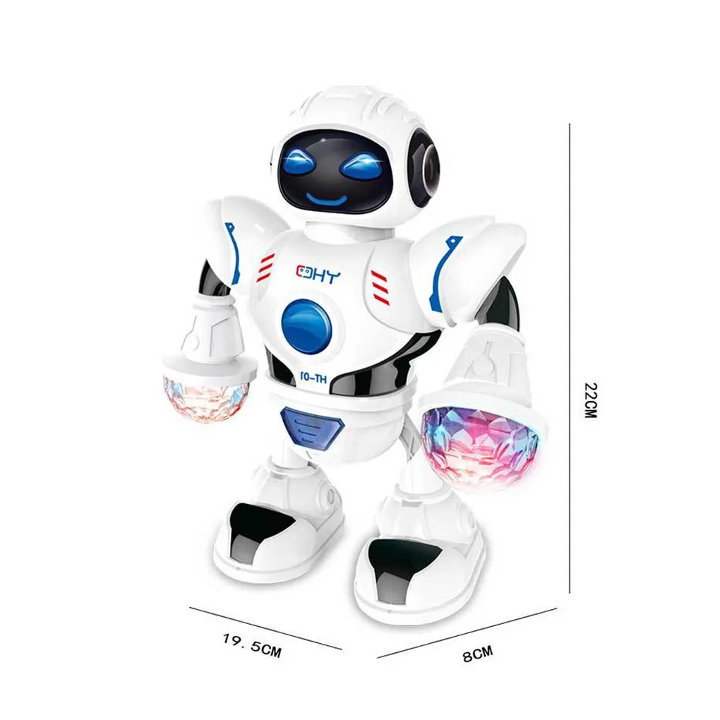 

Electronic Light Music Dancing Robot Kids Walking Dancing Singing Musical Colorful Children Robot Toy
